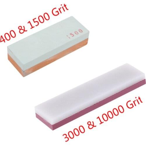 Professional Kitchen Knife Sharpener Stone Double Side White Corundum Whetstone Grindstone Japanese Sharpening Tool