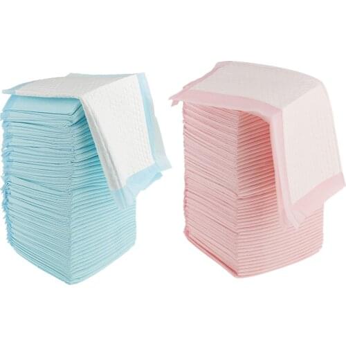 100x Disposable Incontinence Underpads Bed Protection Pads Highly Absorbent 45x33cm