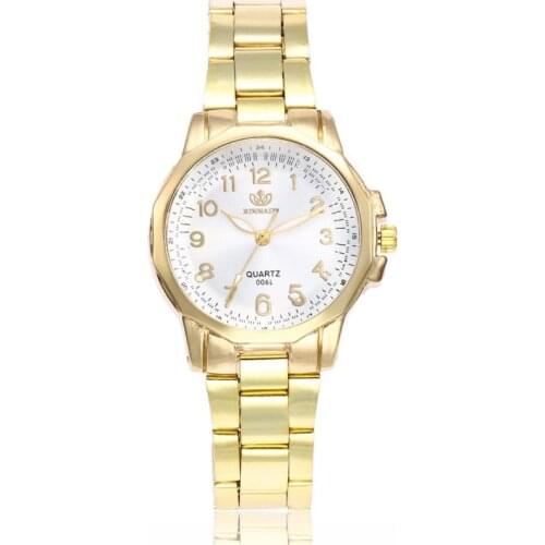 2020 Hot sale Ladies Watch Women Fashion Stainless Steel Band Analog Quartz Watch Round Wrist Watch Watches 30p