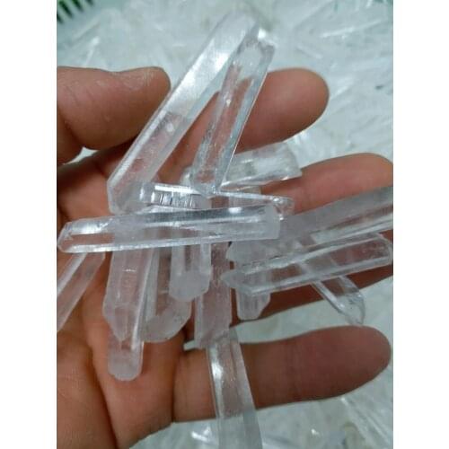 4-6cm 1000g AAAA NATURAL very clear QUARTZ CRYSTAL POINT HEALING