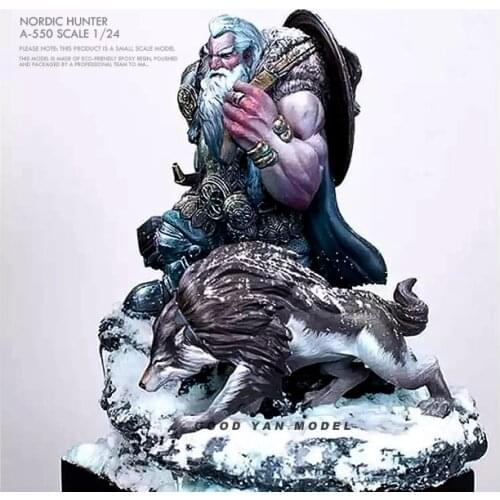 75mm 1/24 Resin model kits figure colorless and self-assembled A-550