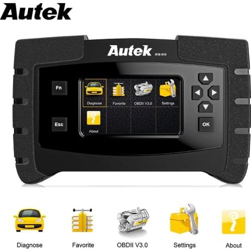 Autek IFIX919 Obd2 Car Diagnostic Tool Full System SRS SAS EPB Airbag ABS Bleeding Oil Service Gearbox Obd 2 Automotive Scanner