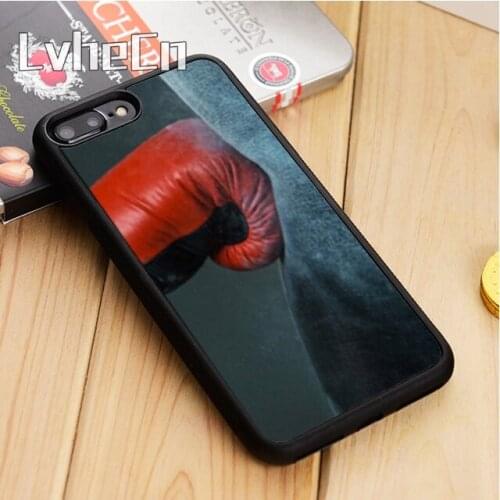 LvheCn Boxing Gloves Phone Case Cover For iPhone 5 6 6s 7 8 plus 11 12 Pro X XR XS Max Samsung Galaxy S6 S7 edge S8 S9 S10