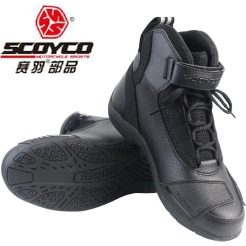 2019 New Scoyco motorcycle riding shoes off-road locomotive boots racing shoes boots winter warm size 39 40 41 42 43 44 45