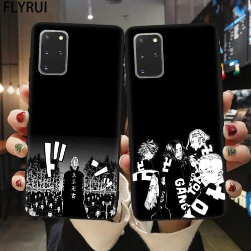 Anime Tokyo Revengers Manjiro Sano Phone Case For Samsung Galaxy S21 S20 FE S10 S8 S9 Plus Note 20 Ultra Soft Silicon Back Cover