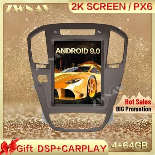 DSP Carplay Tesla screen Android 9.0 Car Multimedia Player For OPEL Regal lnsignia 2009-2013 GPS Radio Auto stereo IPS head unit