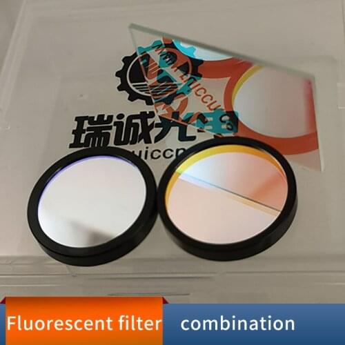Fluorescent Excitation Emission Filter Dichroic Mirror Combination Suitable for FAM/SYBR Green I/FITC/GFP/Alexa Fluor488 Dyes