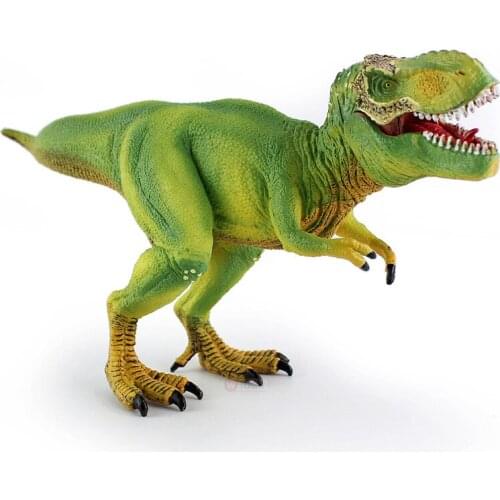 One piece real life dinosaur model plastic Rex Tyrannosaurus doll gift about 27.5x9x13.5cm xf2774