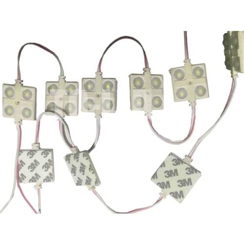 2835LED Adhesive Square Module 12V 2W 35x35mm Advertising Sign Light Box Soft Film Block Light Source