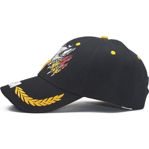 Wholesale men/womens hats baseball cap Camouflage Eagle Head Embroidered baseball caps outdoor sports hat sun hat good gift