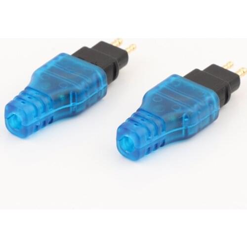 Pair Earphone Pin Upgrade Plug Repair Adapter For HD600 HD650 HD580 HD25 Audio Jack Headphone Solder Wire Connector