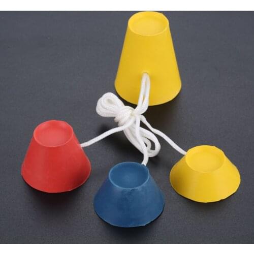 1 Set 4In1 Rubber Winter Golf Tees Golf Equip Golf Ball Holder Kit 4 Different Heights (38mm/22mm/18mm/13mm) Fit for Frosty Days