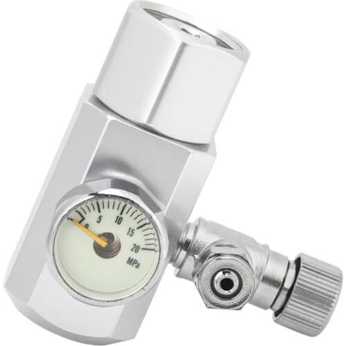 Fish Tank CO2 Regulator System Kit CO2 Diffuser Generator Solenoid Valve Aquarium Single Caliber Pressure Reducing Valve