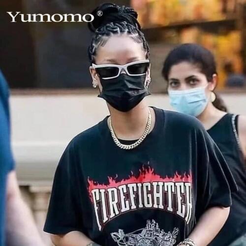 Semi-Rimless Cat Eye Sunglasses Women Retro Fashion Sun Glasses Ins Popular Lens Eyewear Steampunk Men Ladies Shades UV400