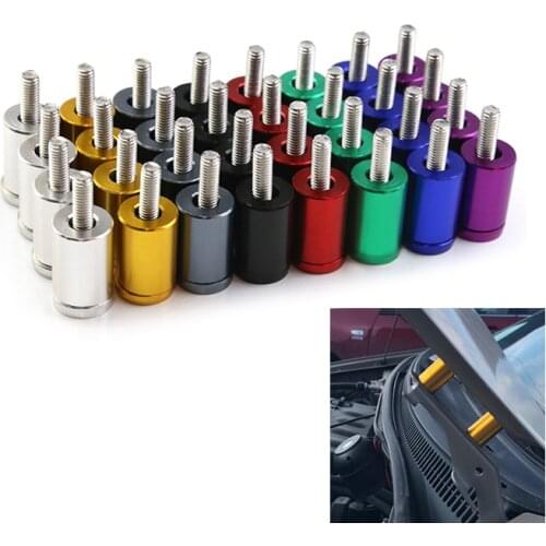 Alloy Hood Vent Spacer Riser For Car Auto Motor Engine Swap