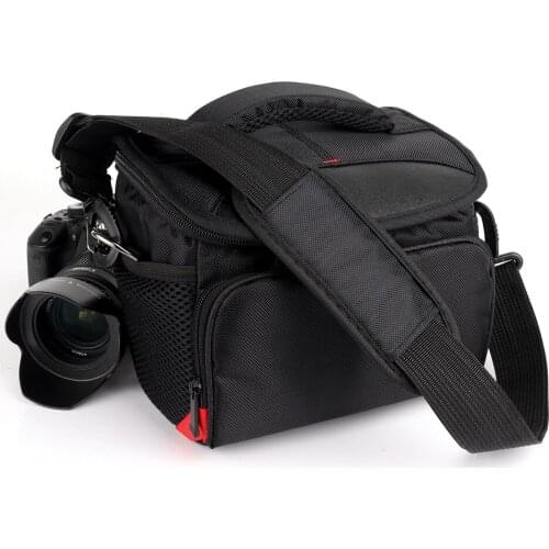DSLR Camera Bag Shoulder Fotografia Case For Nikon Camera Canon Sony alpha Fujifilm Panasonic Olympus Photo Backpack Lens Case
