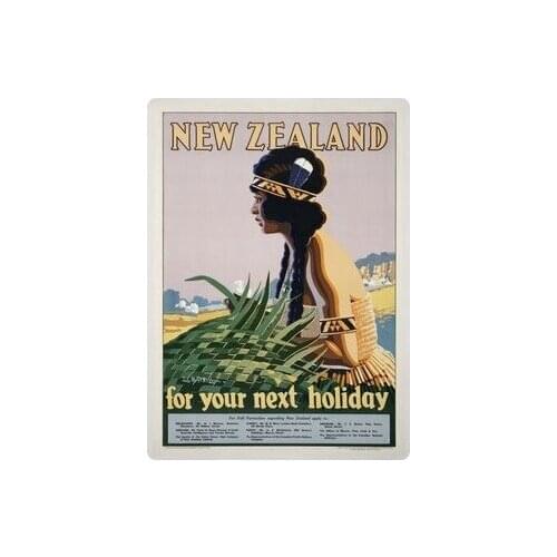 Your Next Hoilday New Zealand NZ Travel Tour Retro Vintage Poster Canvas Painting DIY Wall Paper Posters Home Decor Gift