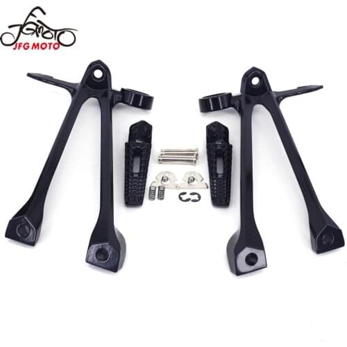 Motorcycle Rear Footpegs Bracket Mount Footpegs Foot Pegs Pedal For HONDA GSXR1000 2009-2010