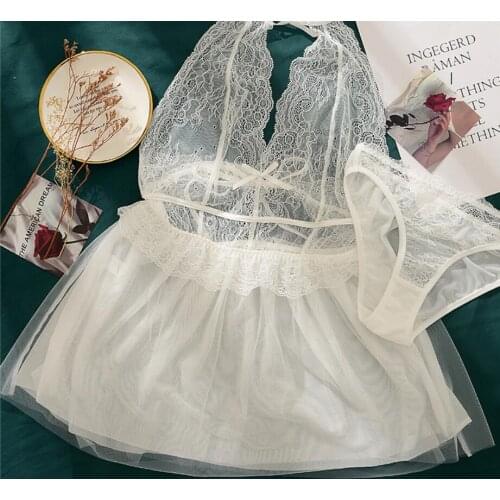 Women underwear sleepwear&Lounge nightgown lace sleepshirt hot new nightwear