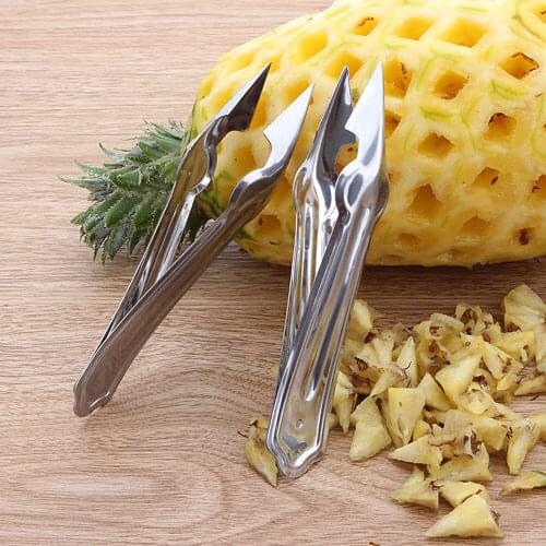 1pcs Pineapple Eye Peeler, Pineapple Seeder Tool Stainless Steel Seeder, Cutting Pliers, Multi-function Household Kitchen Gadget