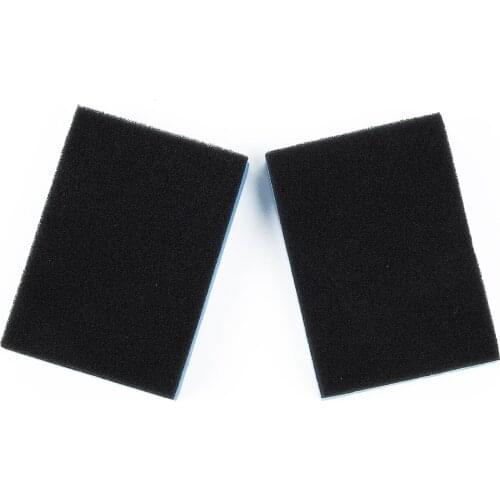 Automotive Car Sponge Pad Cleaner Remover Useful 7.5*5*1.5cm Replacement 2Pcs Glass