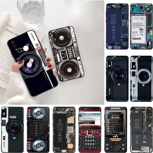 Camera Battery Calculator Phone Case For Vivo Y91c Y17 Y51 Y67 Y55 Y7s Y81 Y19 Y97 Y93 V17 vivos5