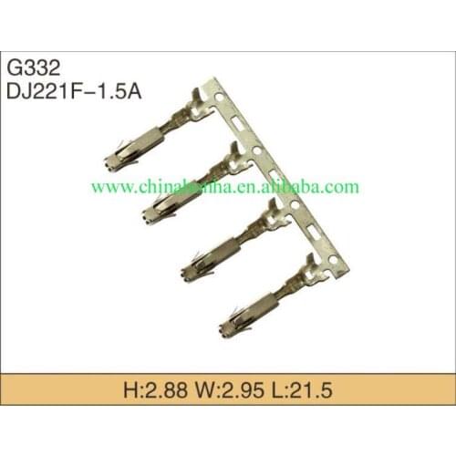 Free shipping 100pcs auto terminal connector crimp terminals DJ221F-1.5A