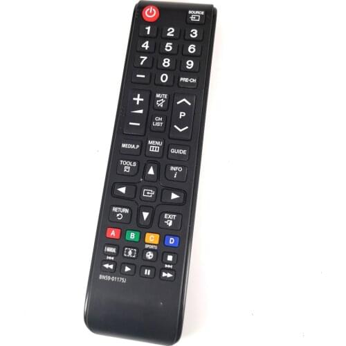 Used Original For Samsung BN59-01175J LCD LED TV Remote Control With Football TELECOMANDO Fernbedienung