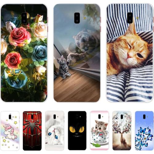 Case For Samsung Galaxy j4 j6 2018 Case Samsung J 4 6 j4 J6 Plus J8 2018 Fundas Soft Silicone TPU Phone Back cases cover Coque