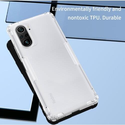 For Xiaomi Poco F3 Pro case cover Nillkin TPU 0.6mm back cover coque cases for xiaomi redmi K40 Pro Plus
