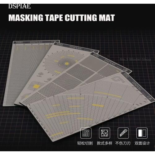 Double Sided Design MASKING TAPE CUTTING MAT Acrylic Material Does Not Hurt The Knife