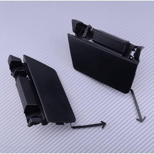 DWCX 1 Pair Front Bumper Tow Hook Eye Cover Cap 62128-48100 52128-48100 fit for Lexus RX270 RX350 RX450H F-Sport 2013 2014 2015