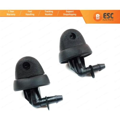 ESC ESP531 2 Pieces Rear Windscreen Water Washer Nozzle Spray Jets for Renault Trafic Laguna 1 Kangoo Vivaro Primastar