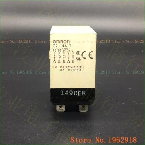G7J-4A-T 24VDC 25A 277VAC 10 The old