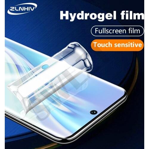 ZLNHIV soft full cover for Honor view 30 pro plus 30s 30i Youth lite hydrogel film phone screen protector Anti Blue Light