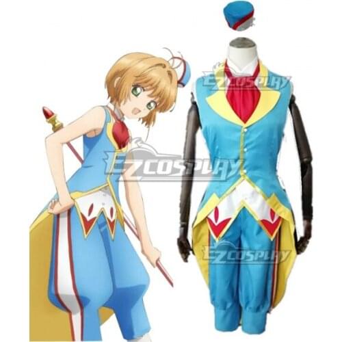 Cardcaptor Sakura: Clear Card Sakura Kinomoto ED EXQ Figure Model Suit Adult Halloween Party Outfit Cosplay Costume E001