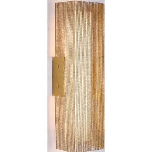 Postmodern minimalist mesh wall lamp gallery corridor aisle stairwell project simple teahouse decorative wall lamp