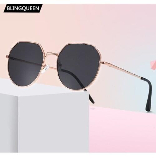 Manufacturers selling 2019 new street snap private fashion sunglasses B002 cool polygon kids glasses