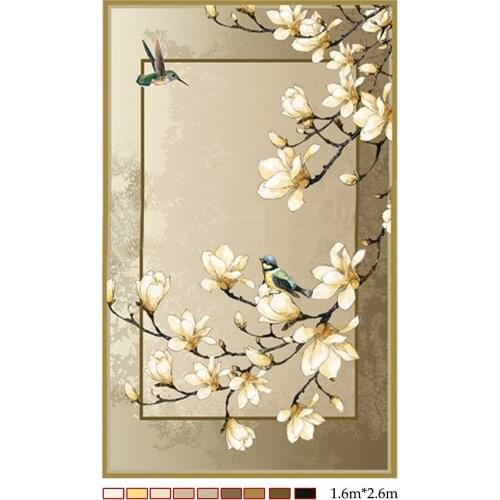 Wool carpet floral rugs Rugs for hallway Decorative washable mats home Europe carpet Customize carpets