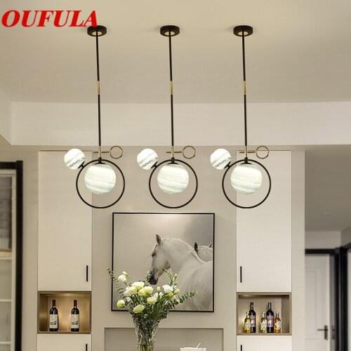 WPD Modern Pendant Lights LED Fixture Fashionable Decorative For Living Room Dining Room Bedroom Restaurant