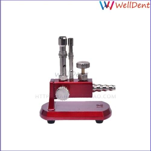 Dental Lab Bunsen Burner Micro Gas Propane Light Double Tube Rotatable Equipment