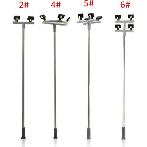 Multi-specification Street Lamp Model Building Railway Layout Garden Lamp Railway Street Train Architectural Landscape