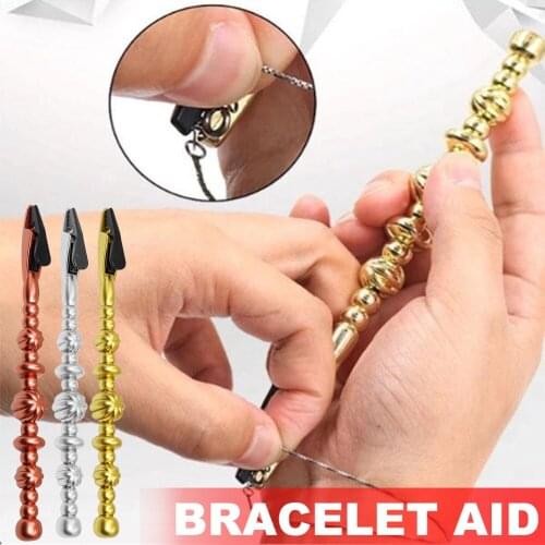 Bracelet Wearing Auxiliary Clip Helper Fasten Unfasten Fasteners Tool for Watch Jewellery Necklace H9