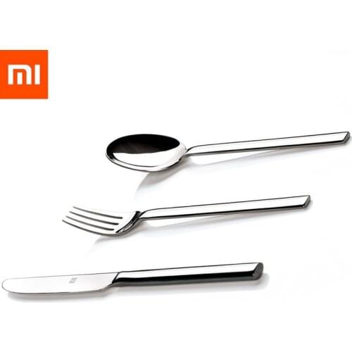 Youpin Mijia Steak Knives Spoon Fork Stainless Steel Dinner Dinnerware Household Cutlery For Family Friends Gift