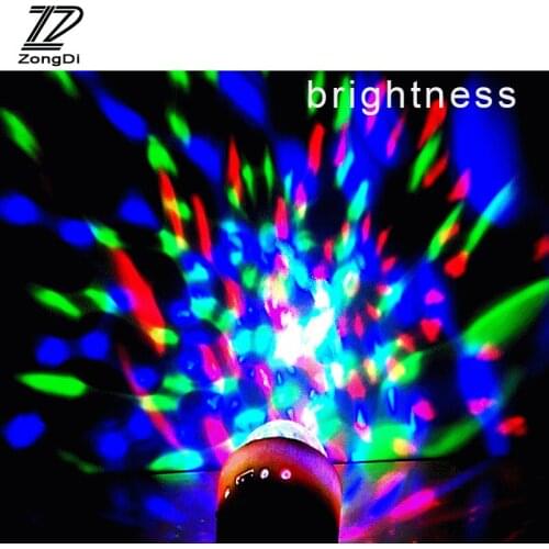 ZD Car LED Atmosphere lamp RGB DJ light For Mini Cooper Volkswagen VW Polo Passat B6 B7 B8 Golf 4 5 6 7 Touareg Bora Tiguan