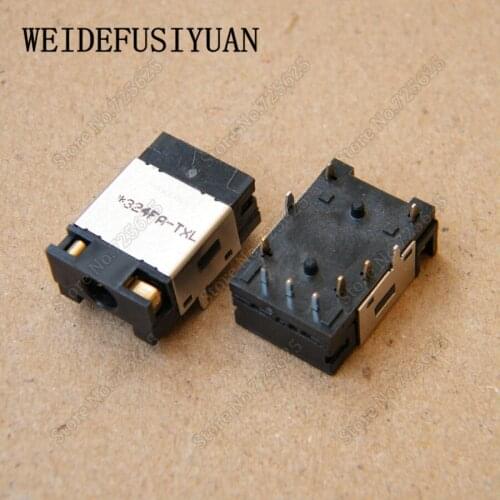 10pcs/lot New Audio Headphone Microphone Jack Port Socket for Lenovo Dell Laptop Netbook