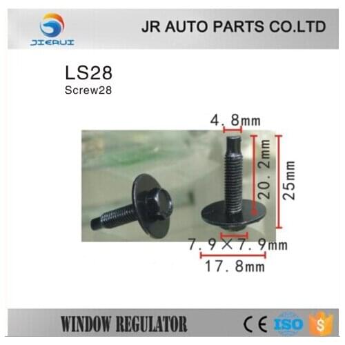 10x General screws, metal clips, water pipes