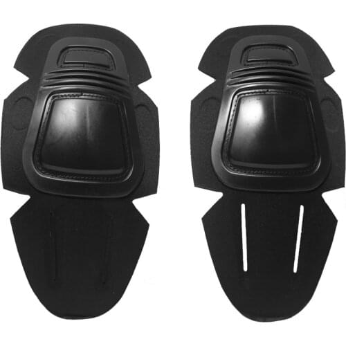 4PCS Tactical Knee and Elbow Protector Pad For Paintball Airsoft Combat Uniform Military Suit, 2 knee pads & 2 elbow pads Set