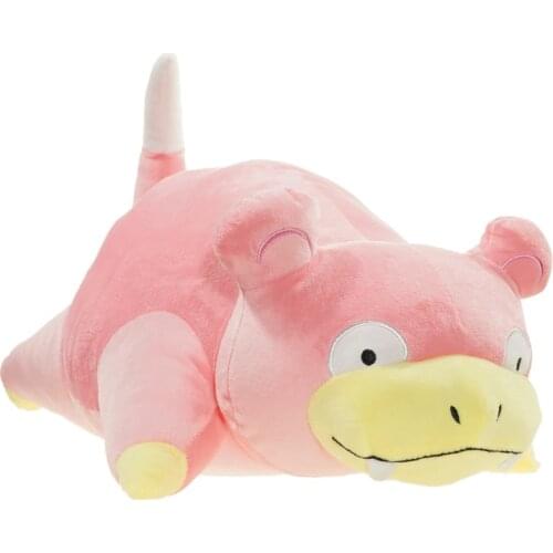 45cm Pokemon Anime Slowpoke Plush Toy Soft Stuffed Cartoon Doll Birthday Presents For Children