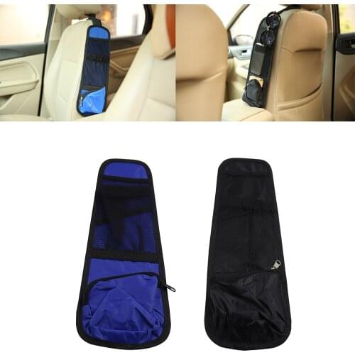 Car Back Seat Storage Bag Car Organizer For Stowing Tidying Auto Seat Side Bag Hanging Bags Pocket Nylon Sundries Holder